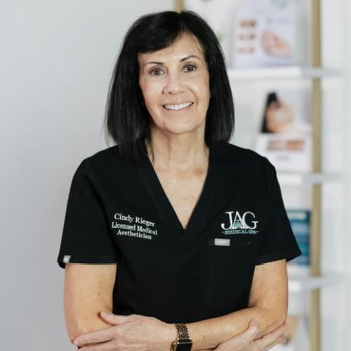 Cindy Rieger, Medical Aesthetician Cindy Rieger, Medical Aesthetician